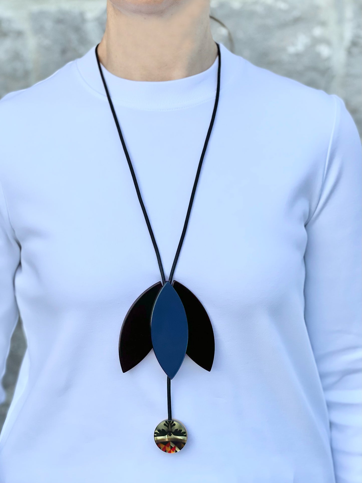 Collana Double-face Tulip Medium